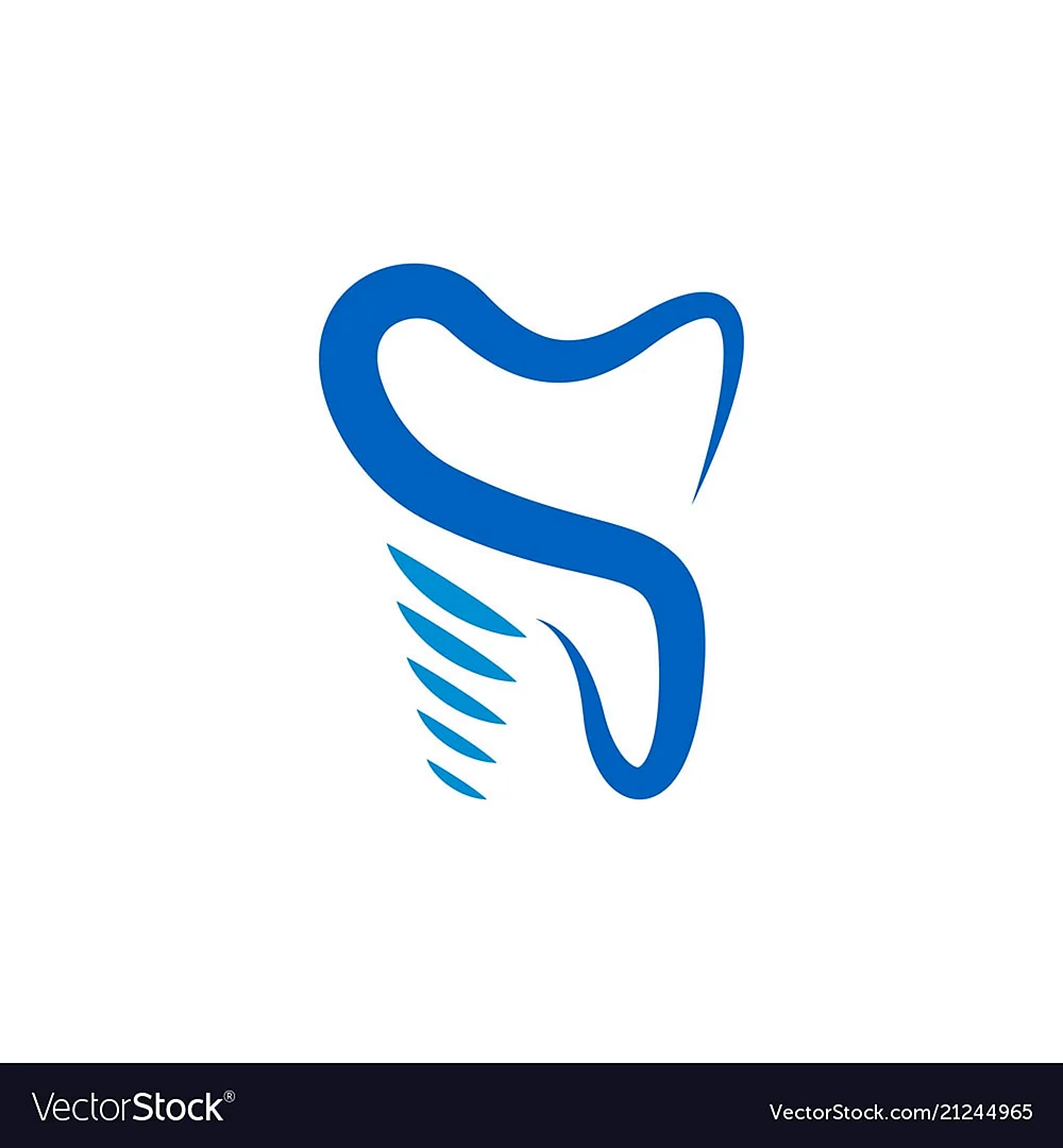 Логотип зуба стоматология