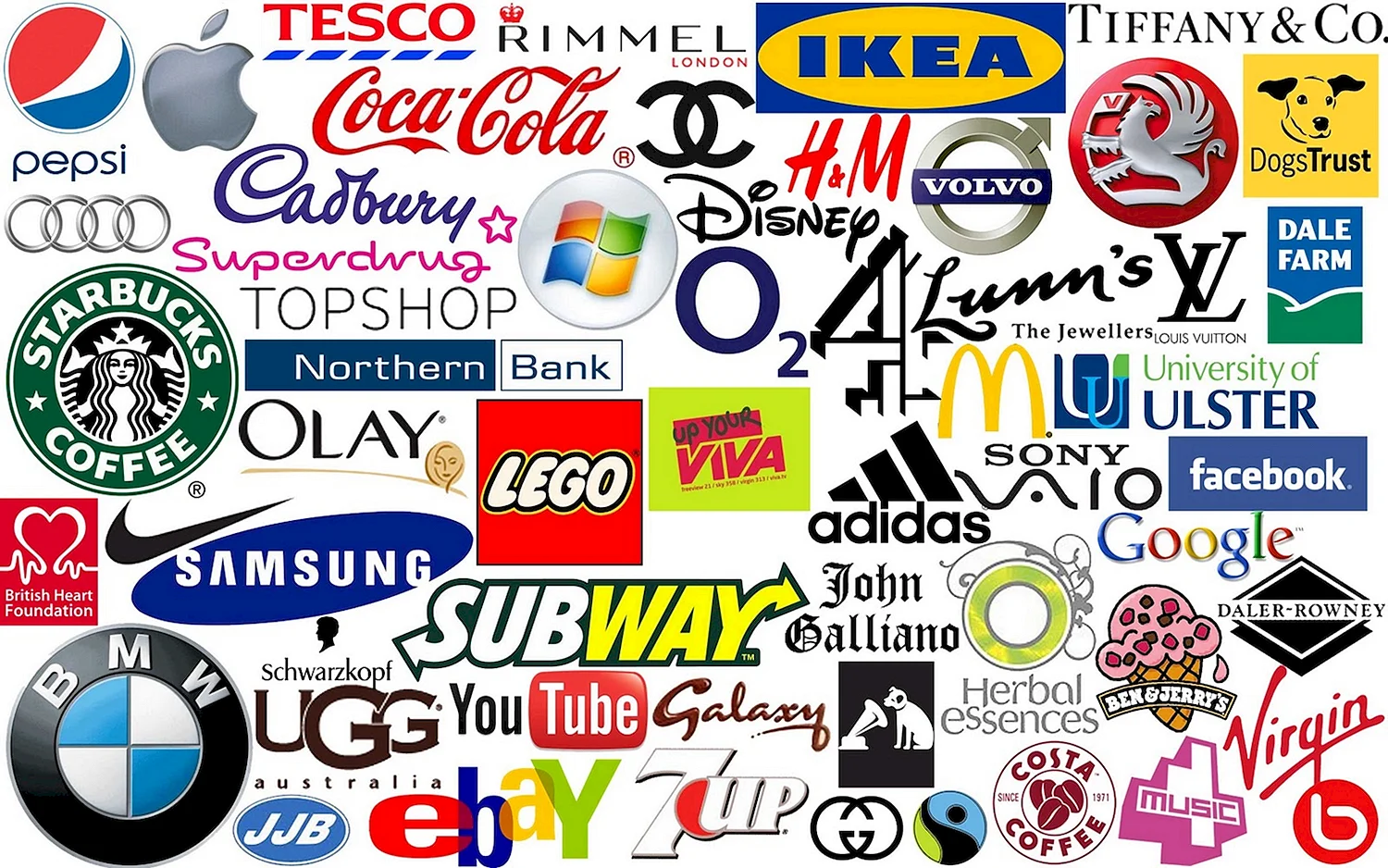 Логотипы брендов
