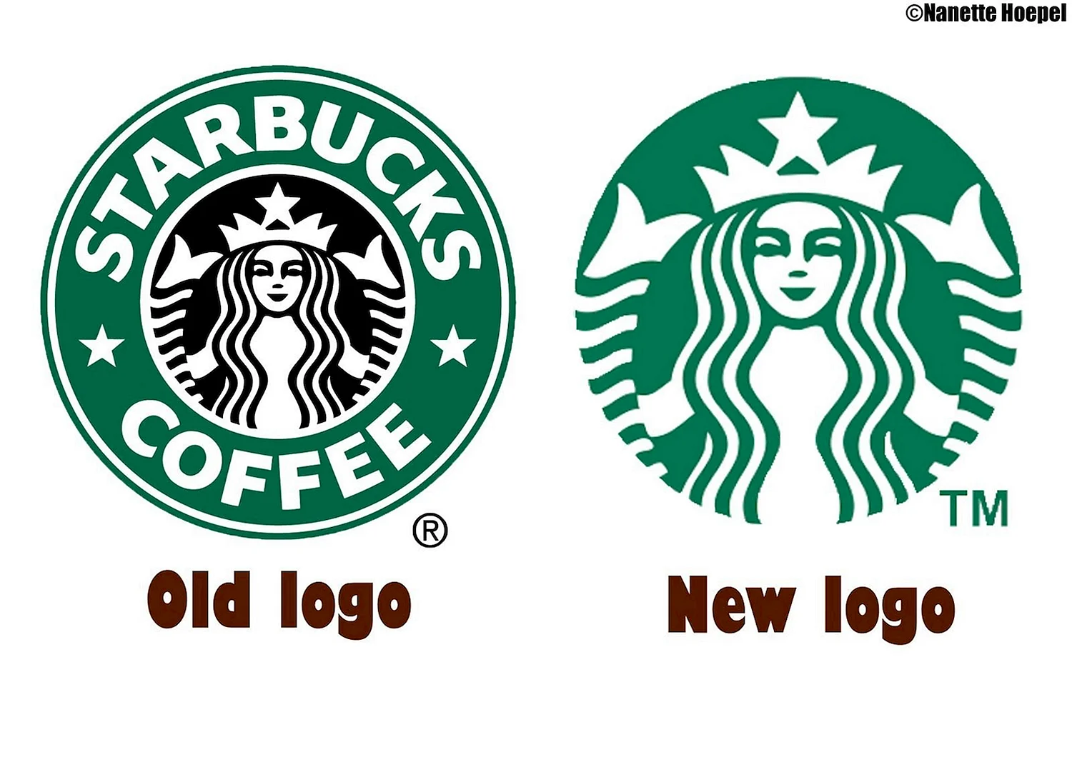 Логотипы брендов Старбакс