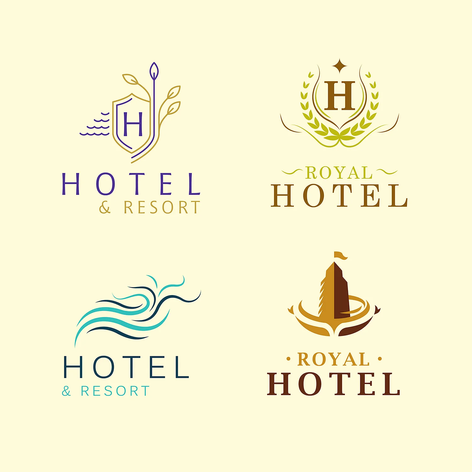 Логотипы отелей мира