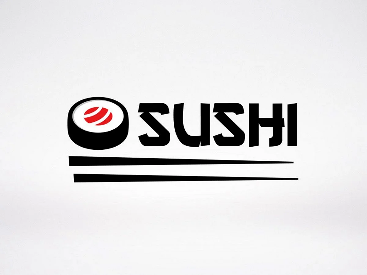 Логотипы суши баров