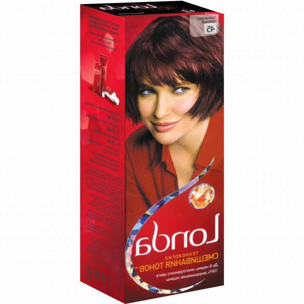 Лонда 45 гранатово-красный краска для волос