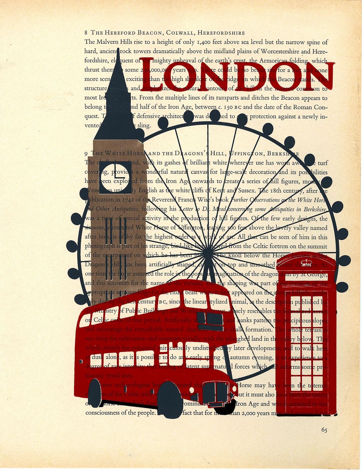 Лондон плакат