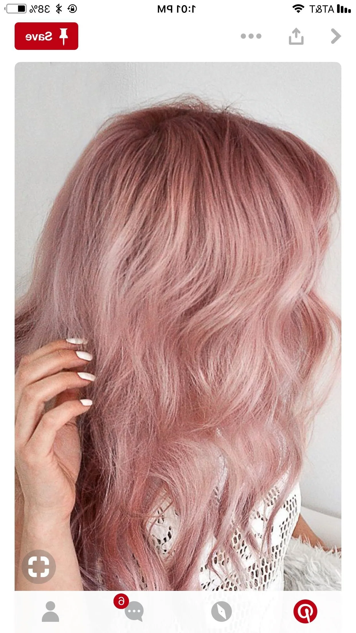 Лореаль жемчужный розовый блонд