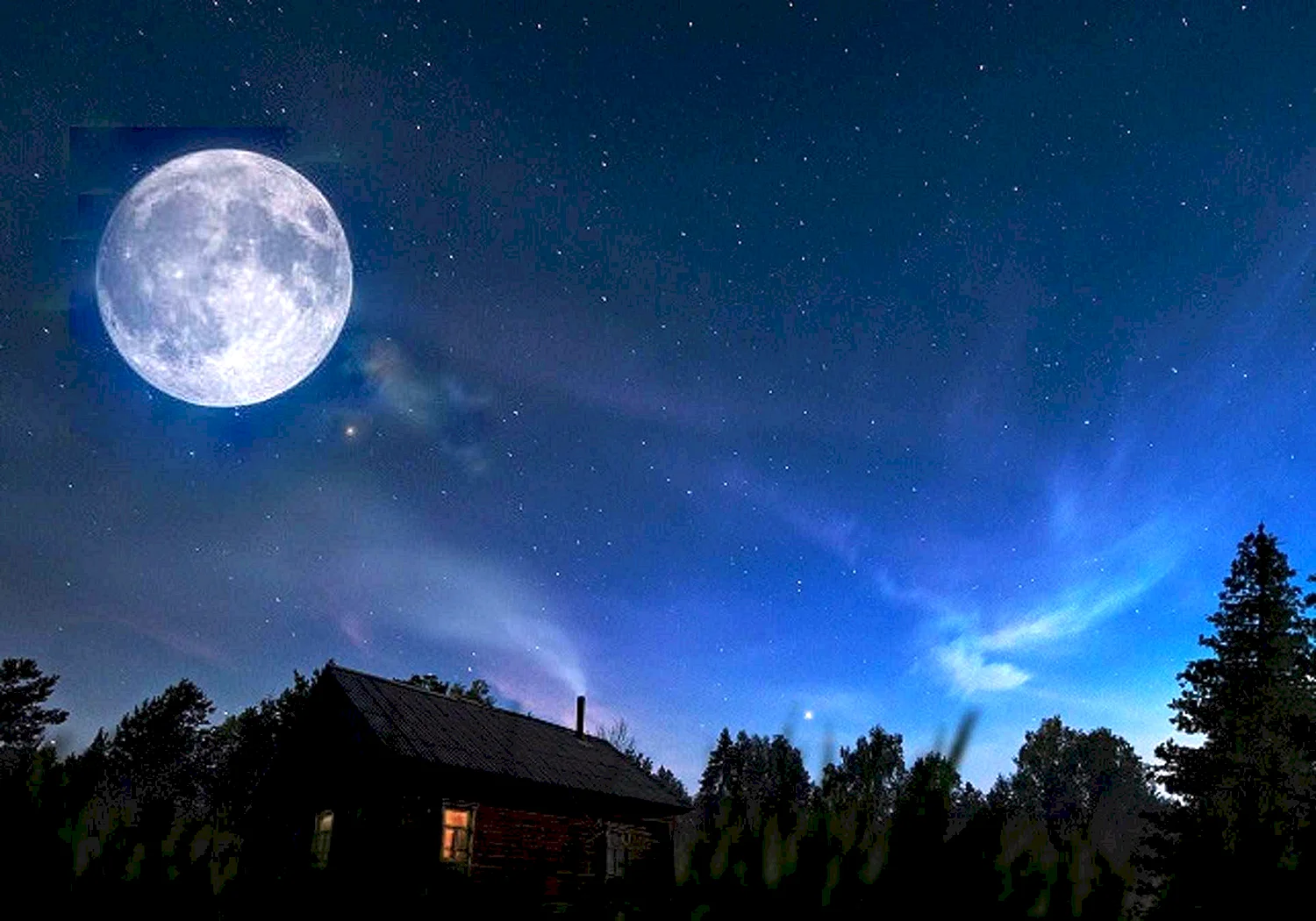 Лунное небо