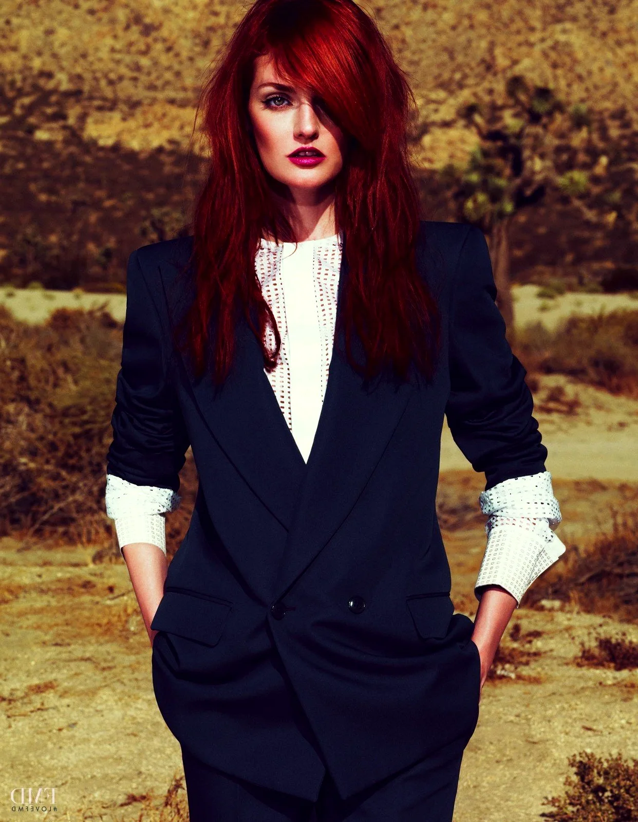 Lydia Hearst Red hair