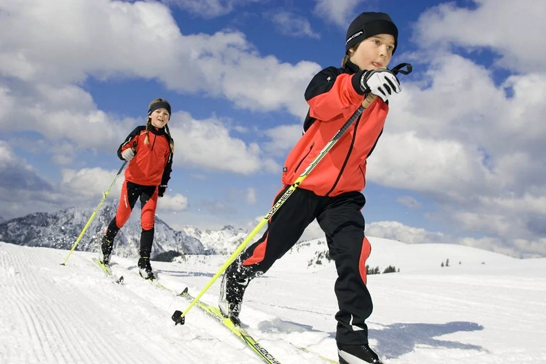 Лыжный спорт дети