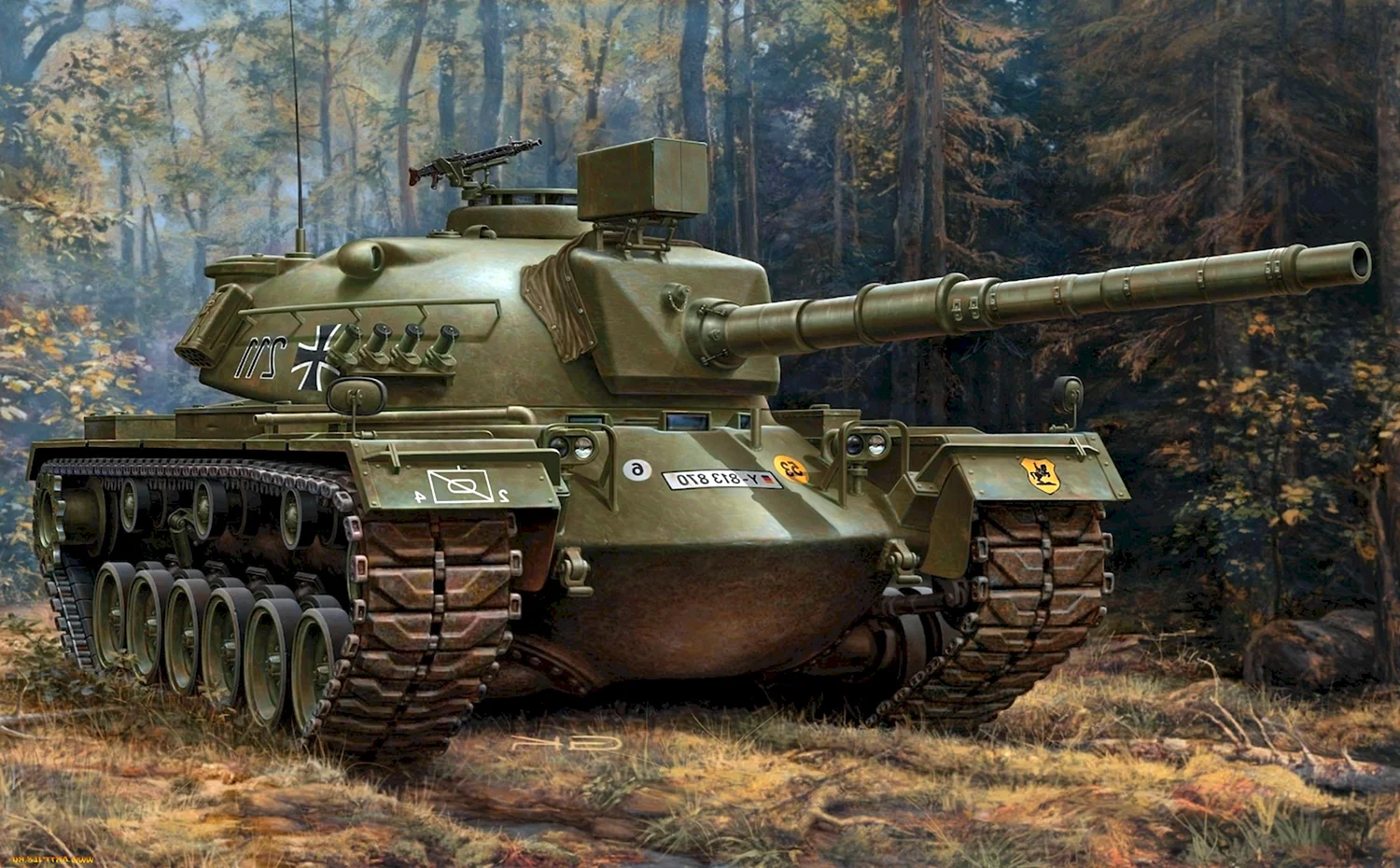 M48 Patton арт