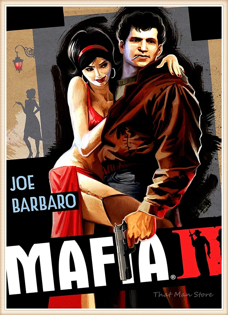 Mafia II Постер игра