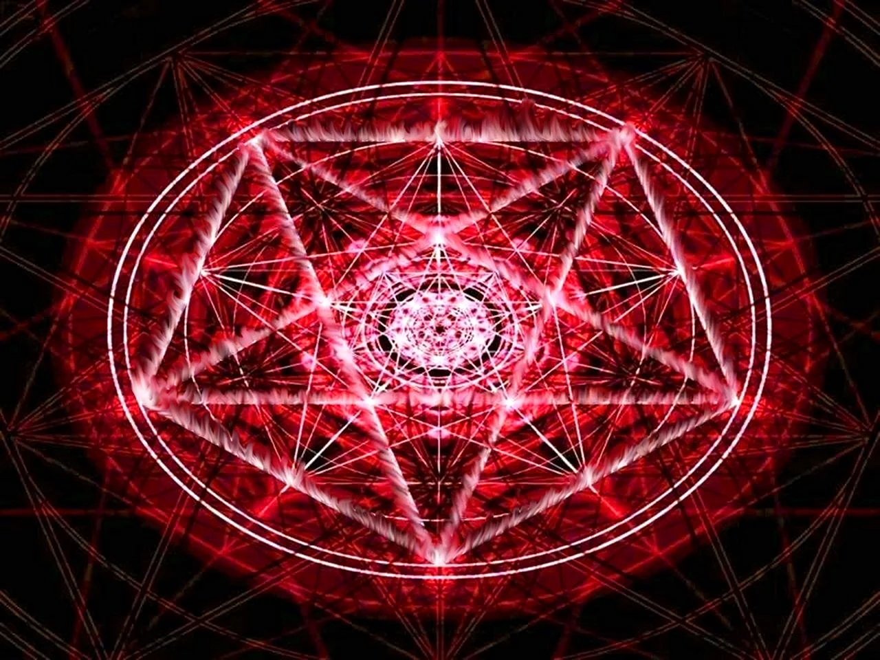 Магический круг пентаграмма