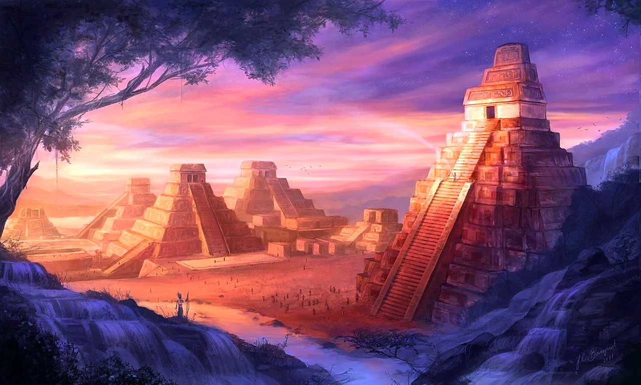 Майя Ацтеки инки пирамиды