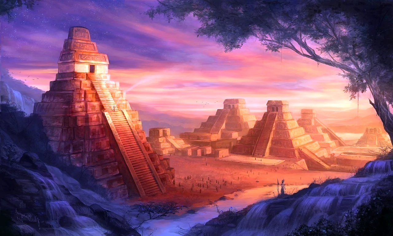 Майя Ацтеки инки пирамиды