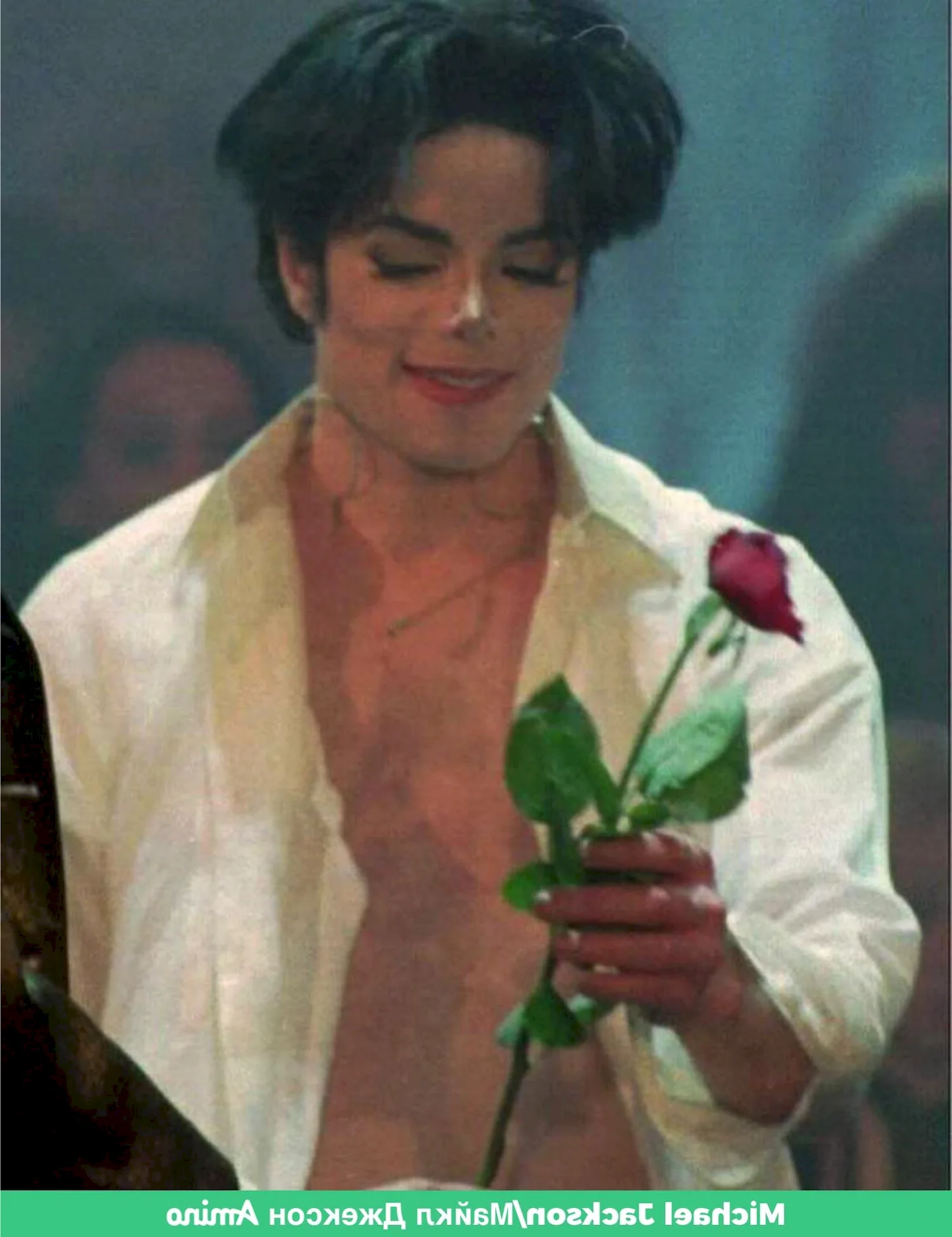 Майкл Джексон 1995 короткая стрижка