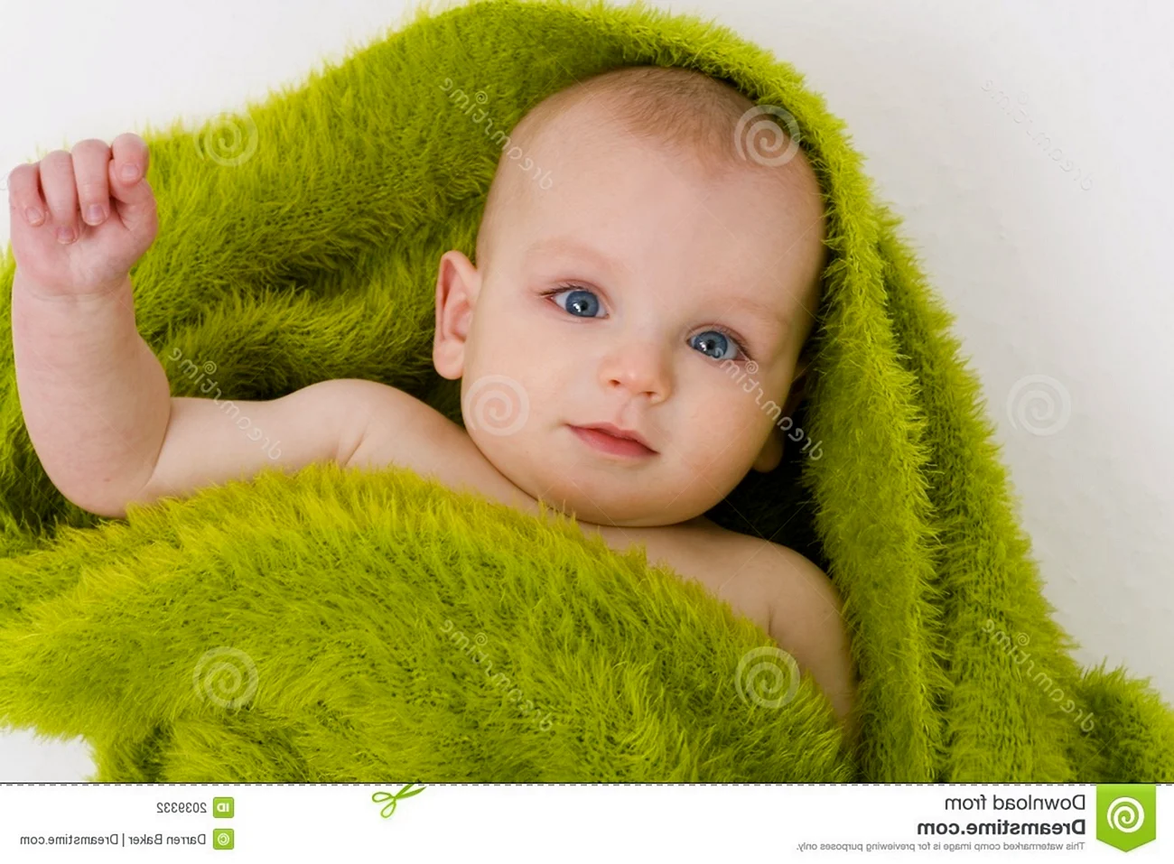 Малыш зеленый