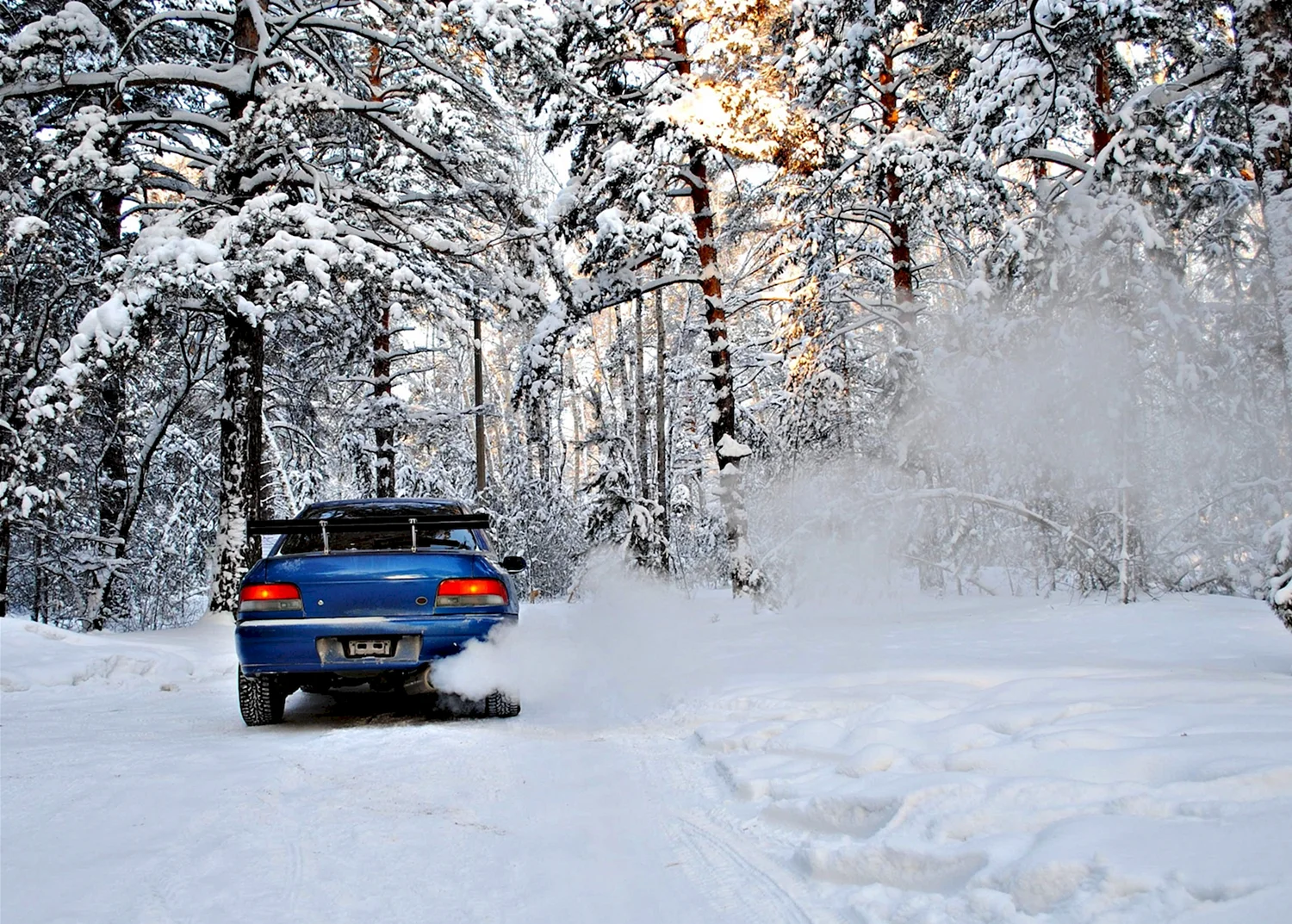 Машина зима