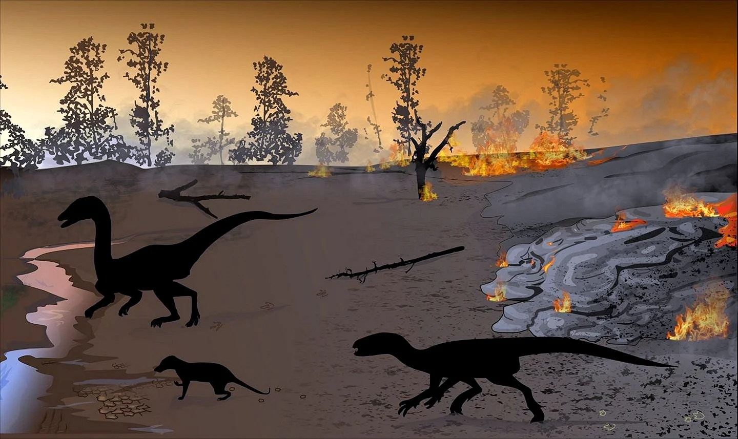 Массовое вымирание динозавров Эра