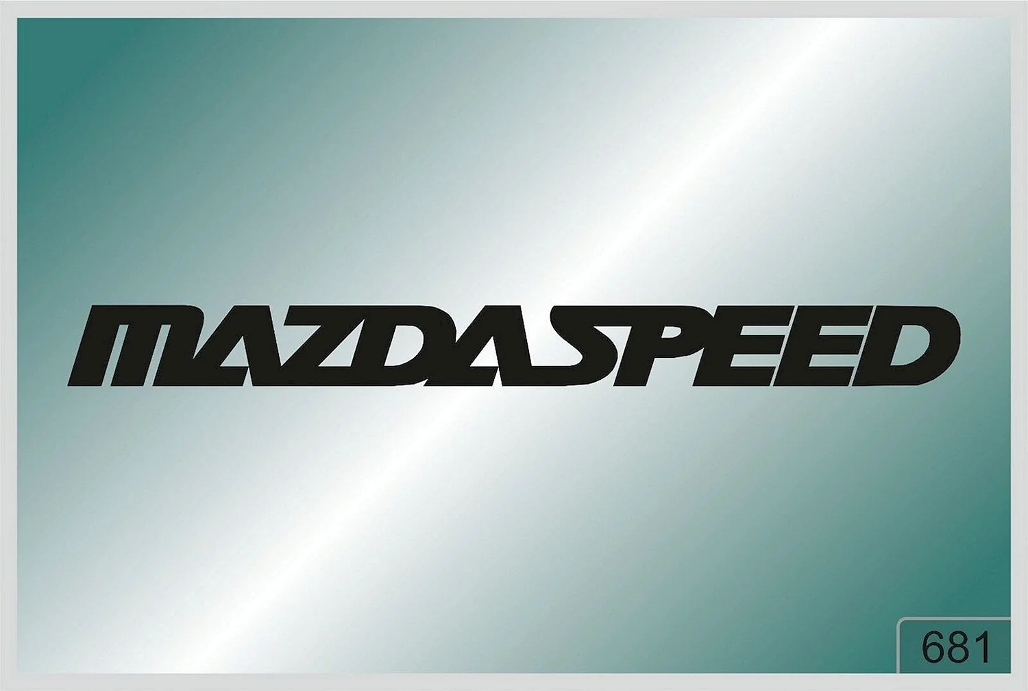 Mazdaspeed наклейка