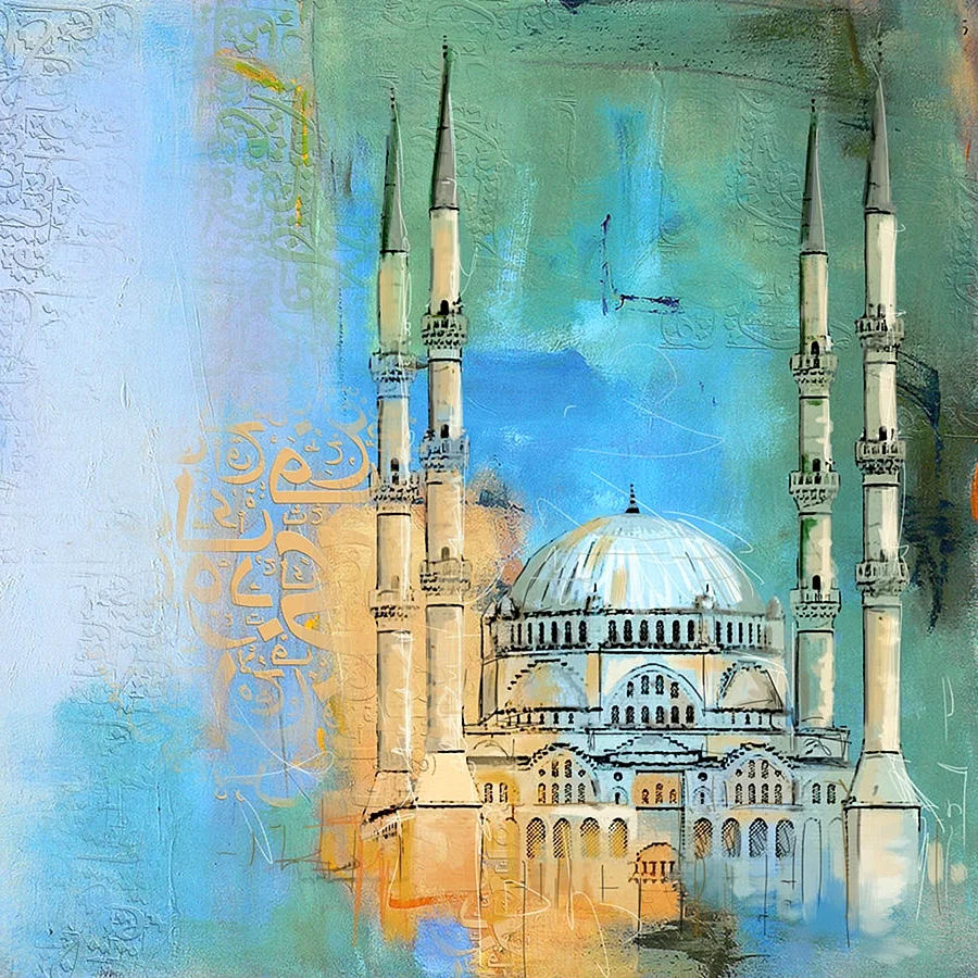 Мечеть живопись