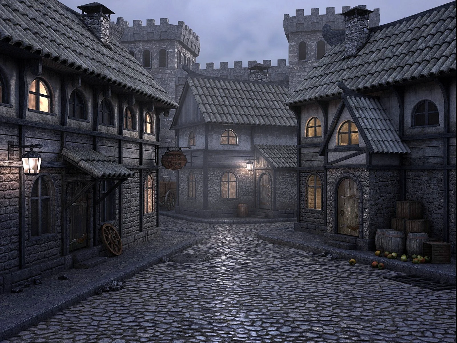 Medieval Village город