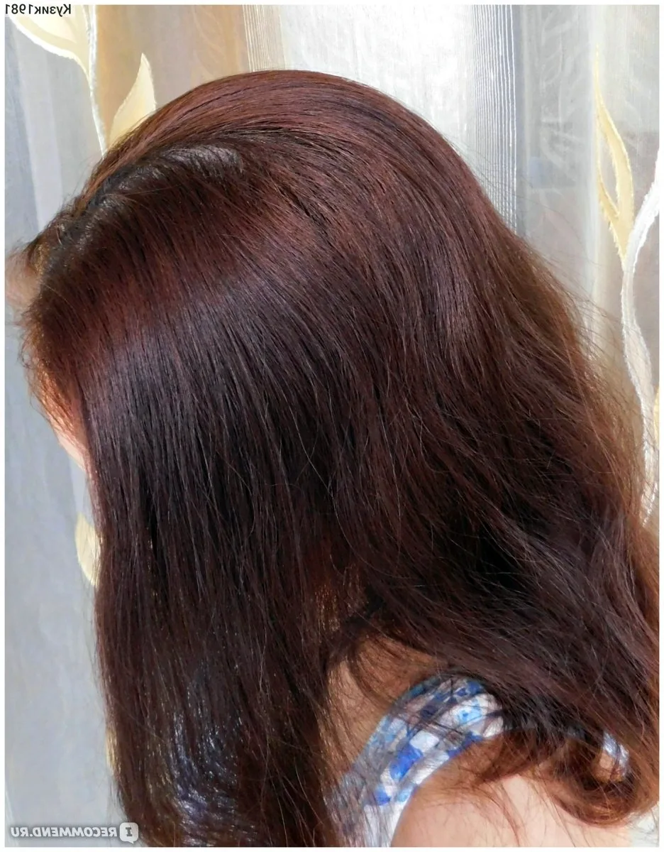 Медно каштановый махагон краска для волос Орифлэйм