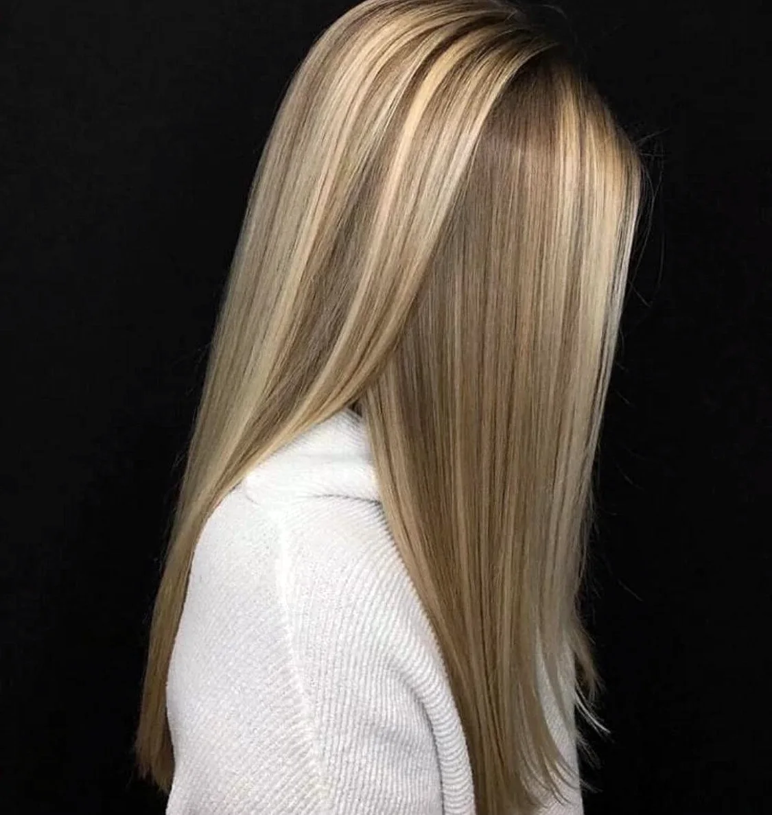 калифорнийский блонд фото на русые волосы