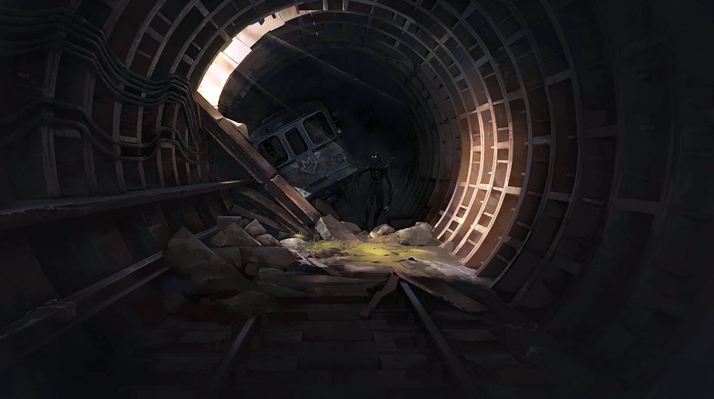 Metro 2033 туннель