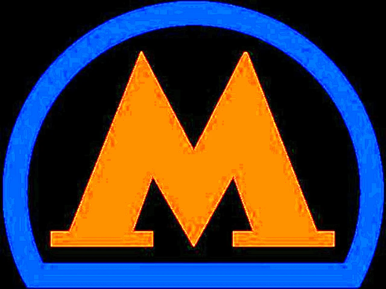 Метро логотип