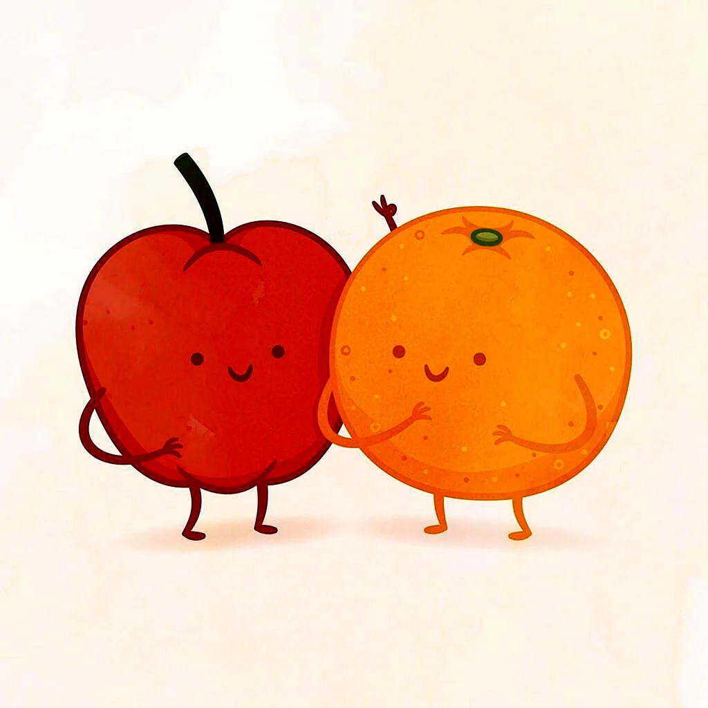 Милые фрукты