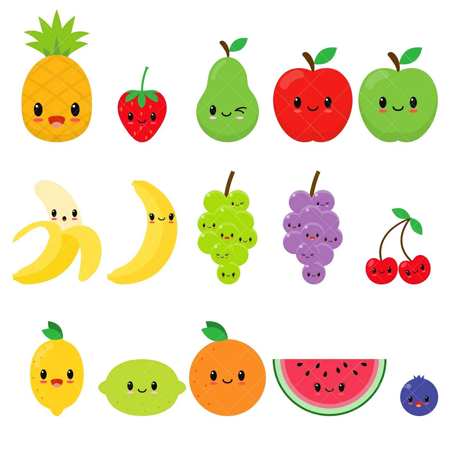 Милые фрукты