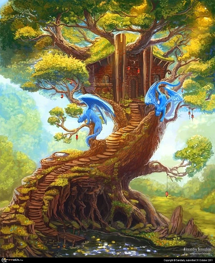 Мировое дерево Лукоморье