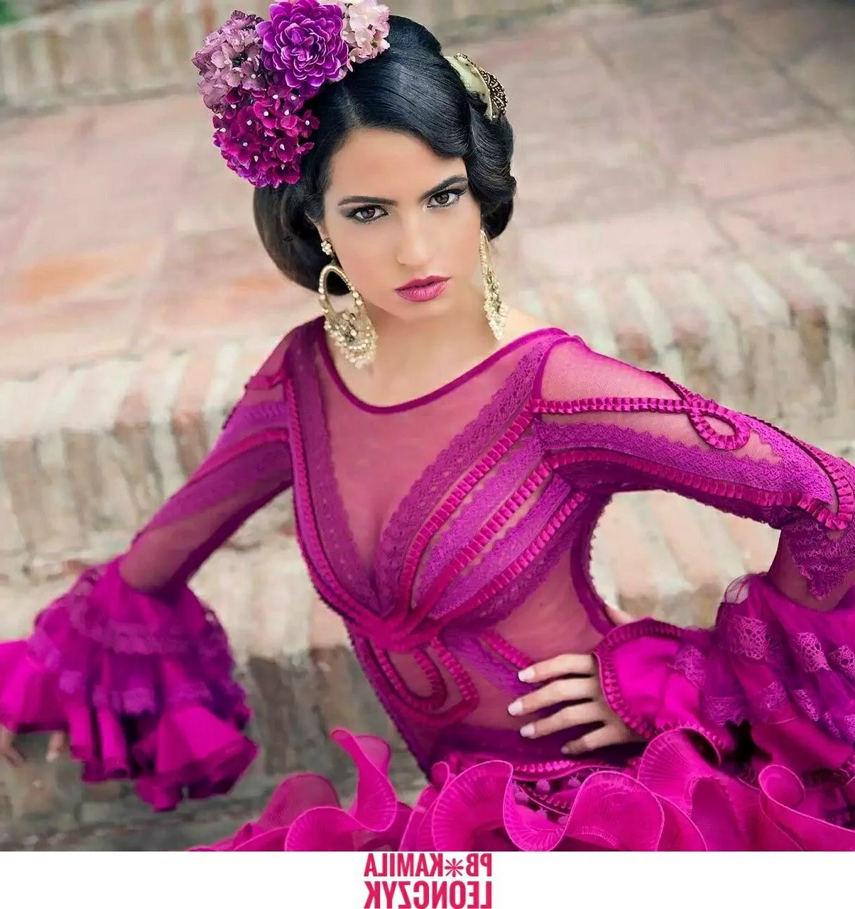 Мода фламенко прически