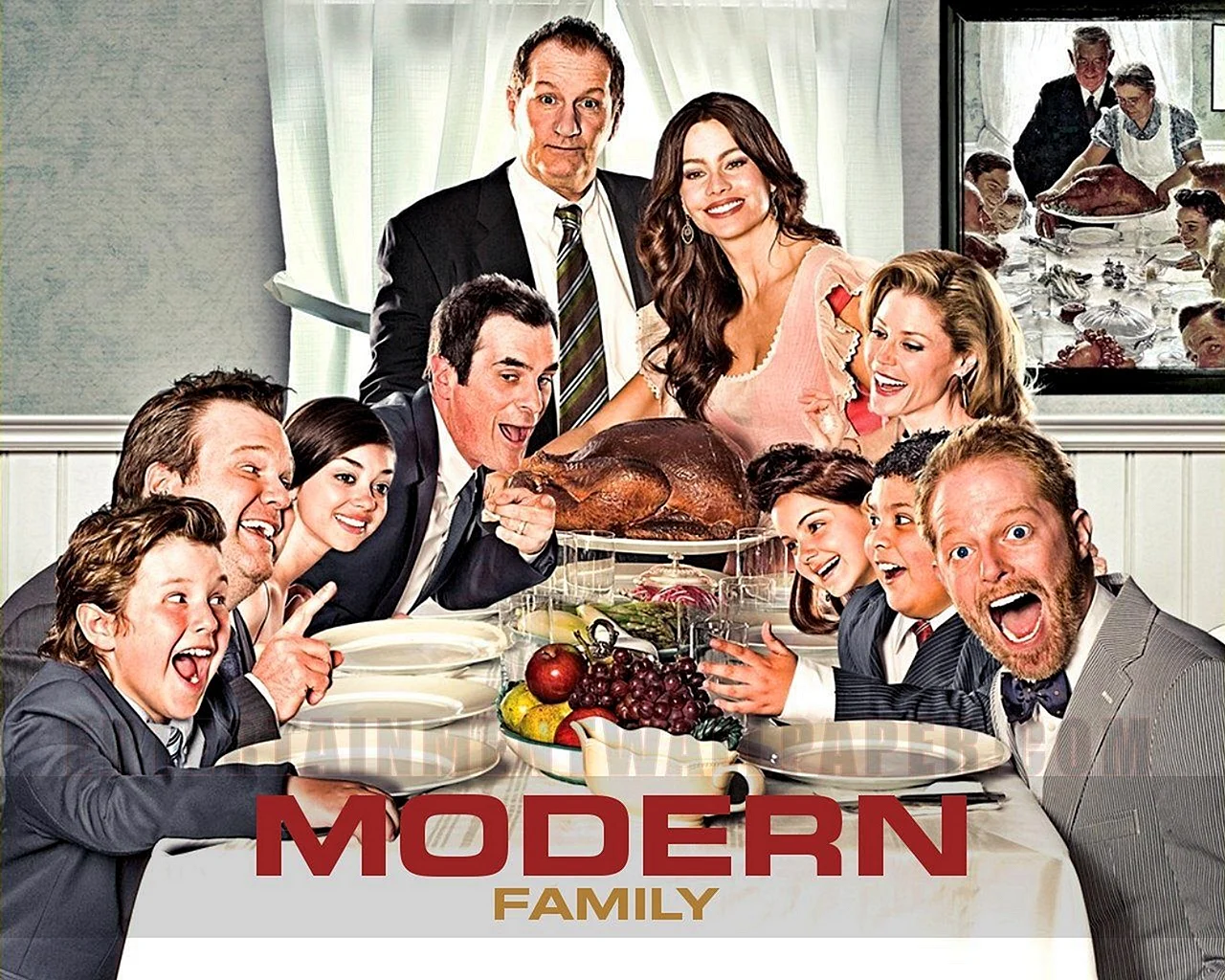Modern Family poster сериал