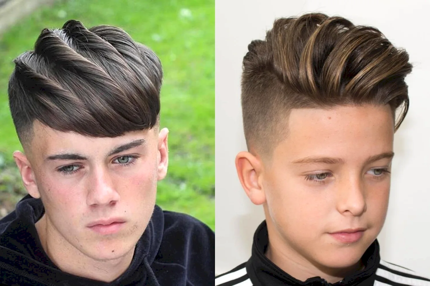 Модные причёски для подростков мальчиков