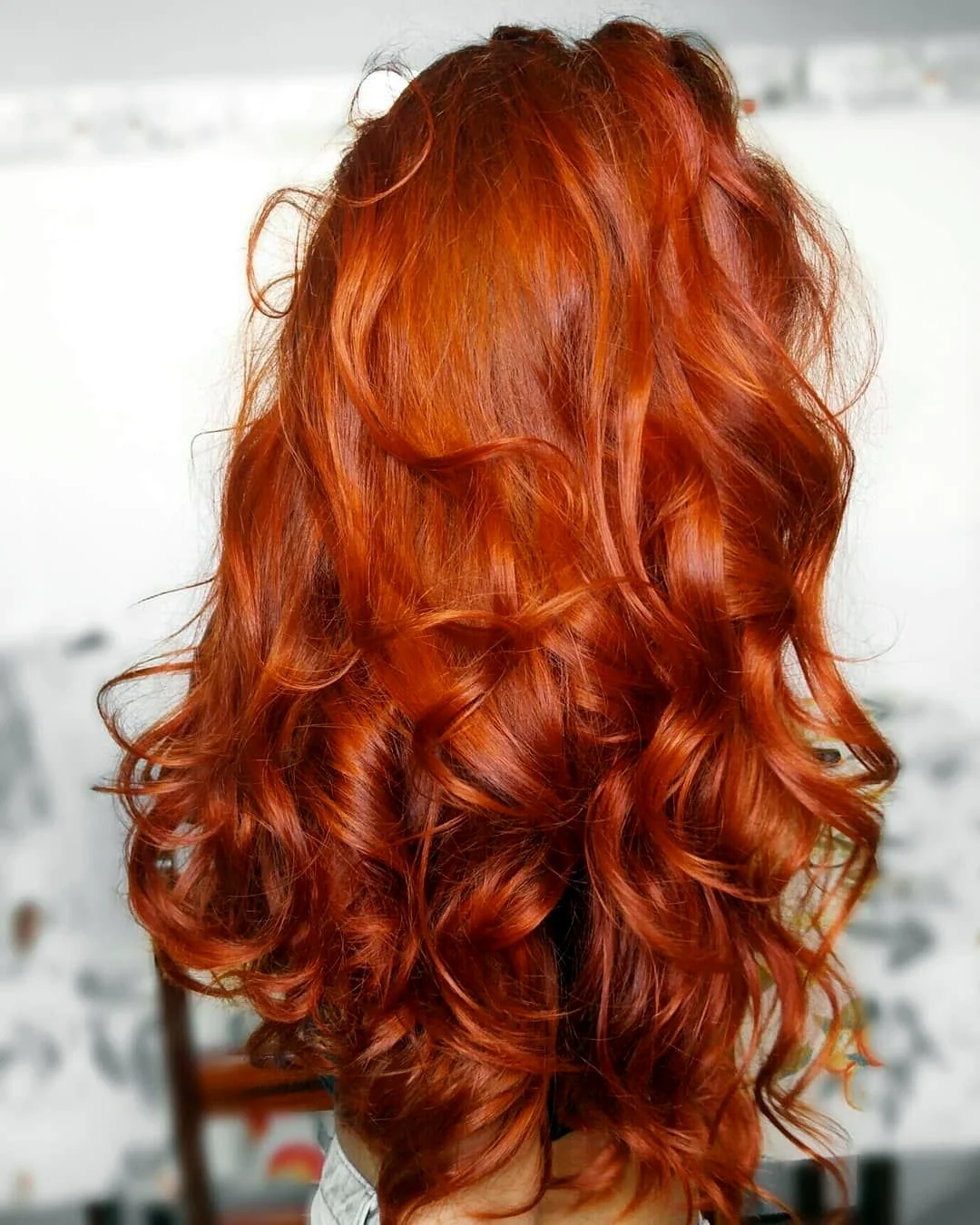 Модные рыжие оттенки волос