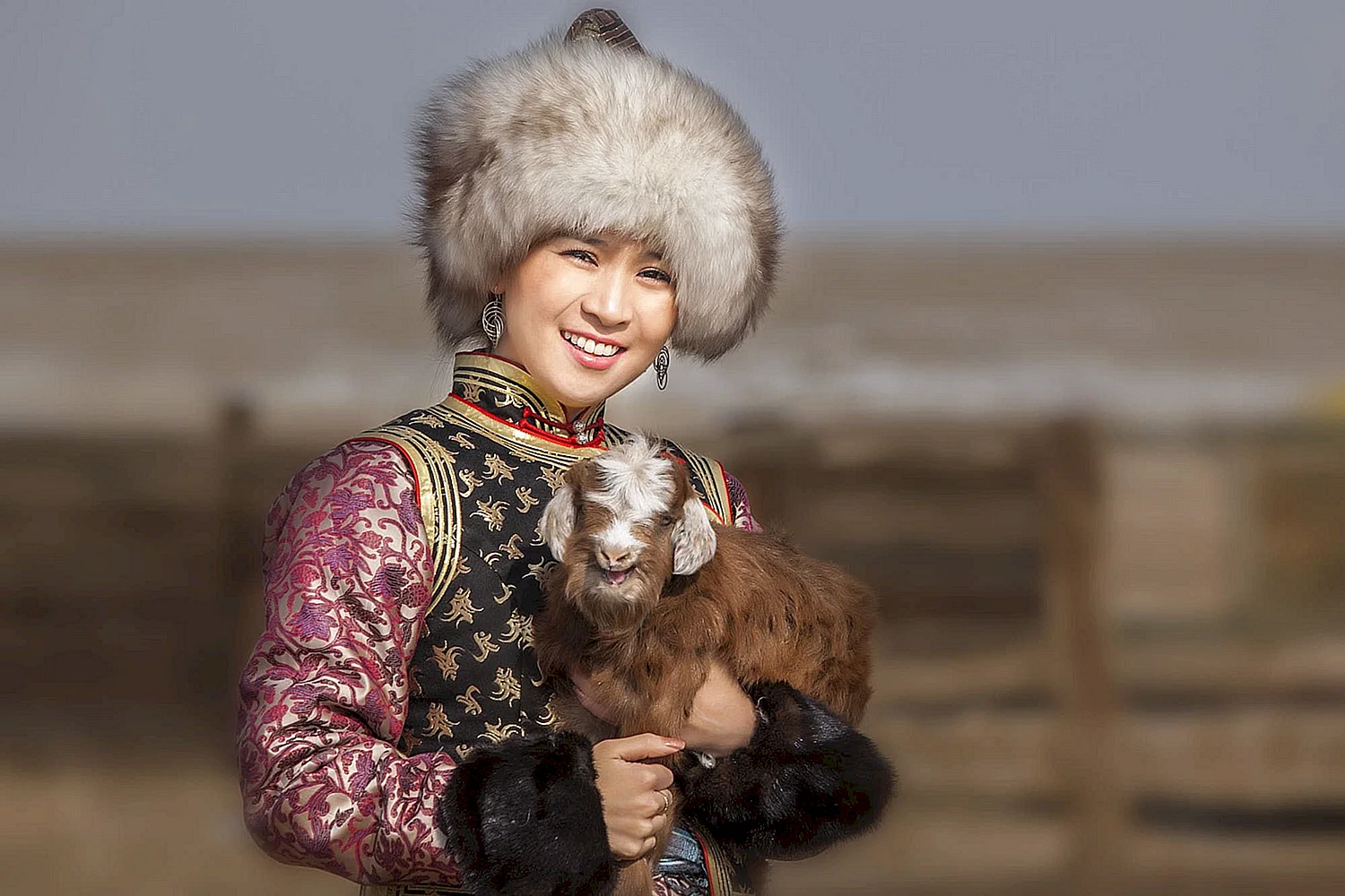 Монгольские прически
