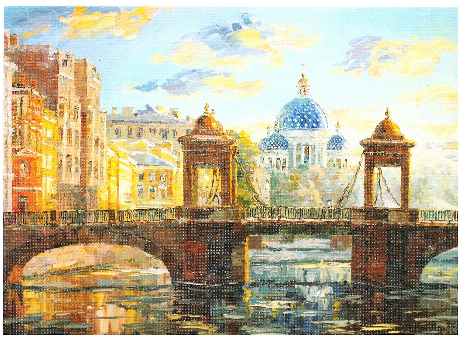 Мост Ломоносова картины