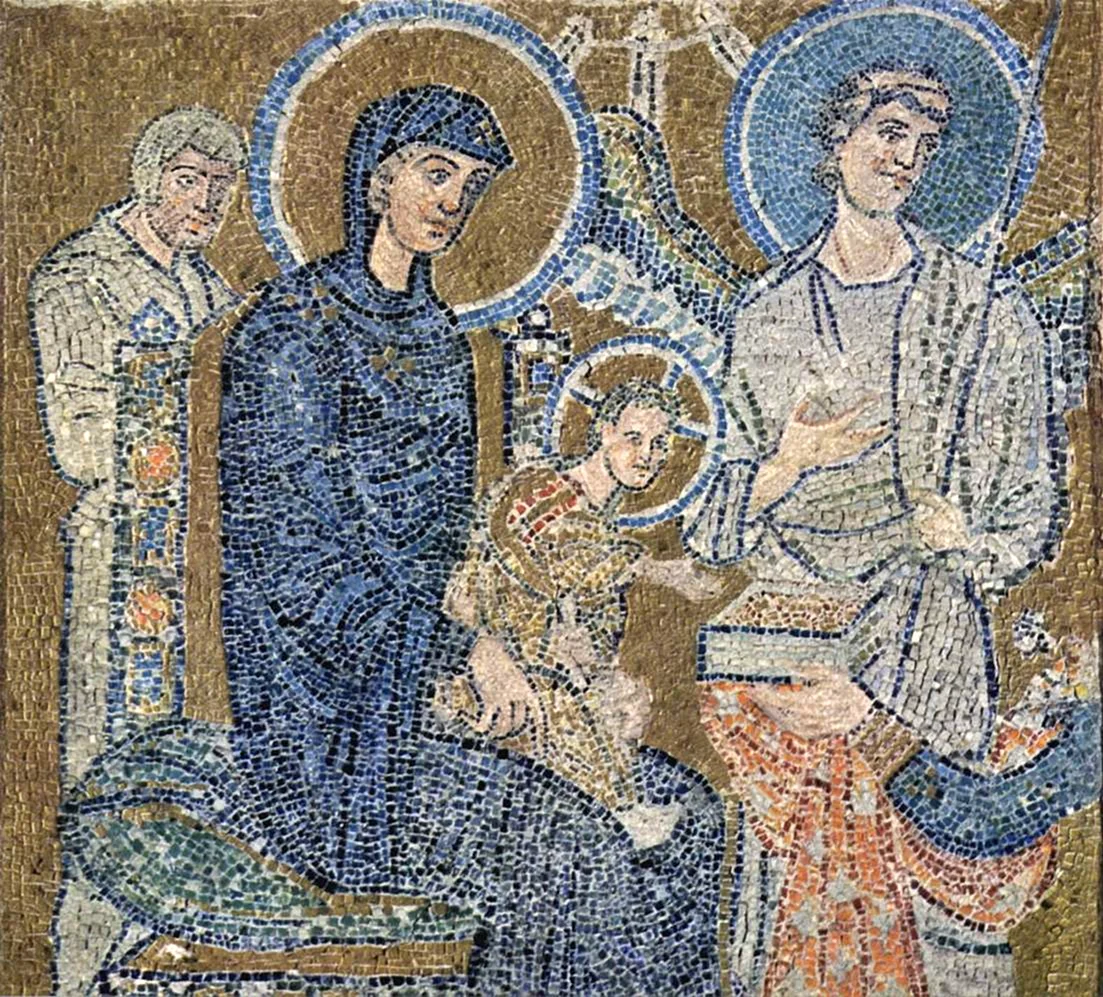 Мозаики Византия 6 век