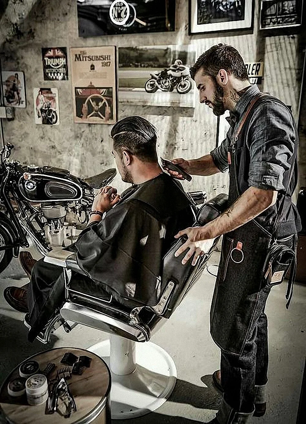 Мужские парикмахерские