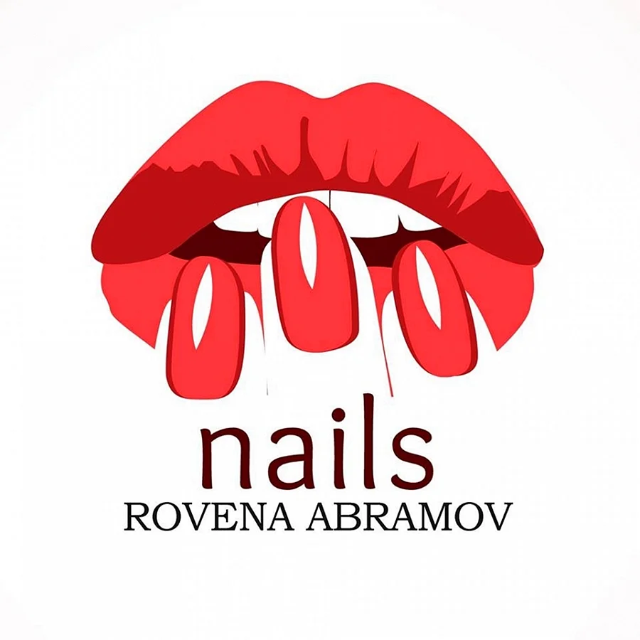 Nail shop логотип