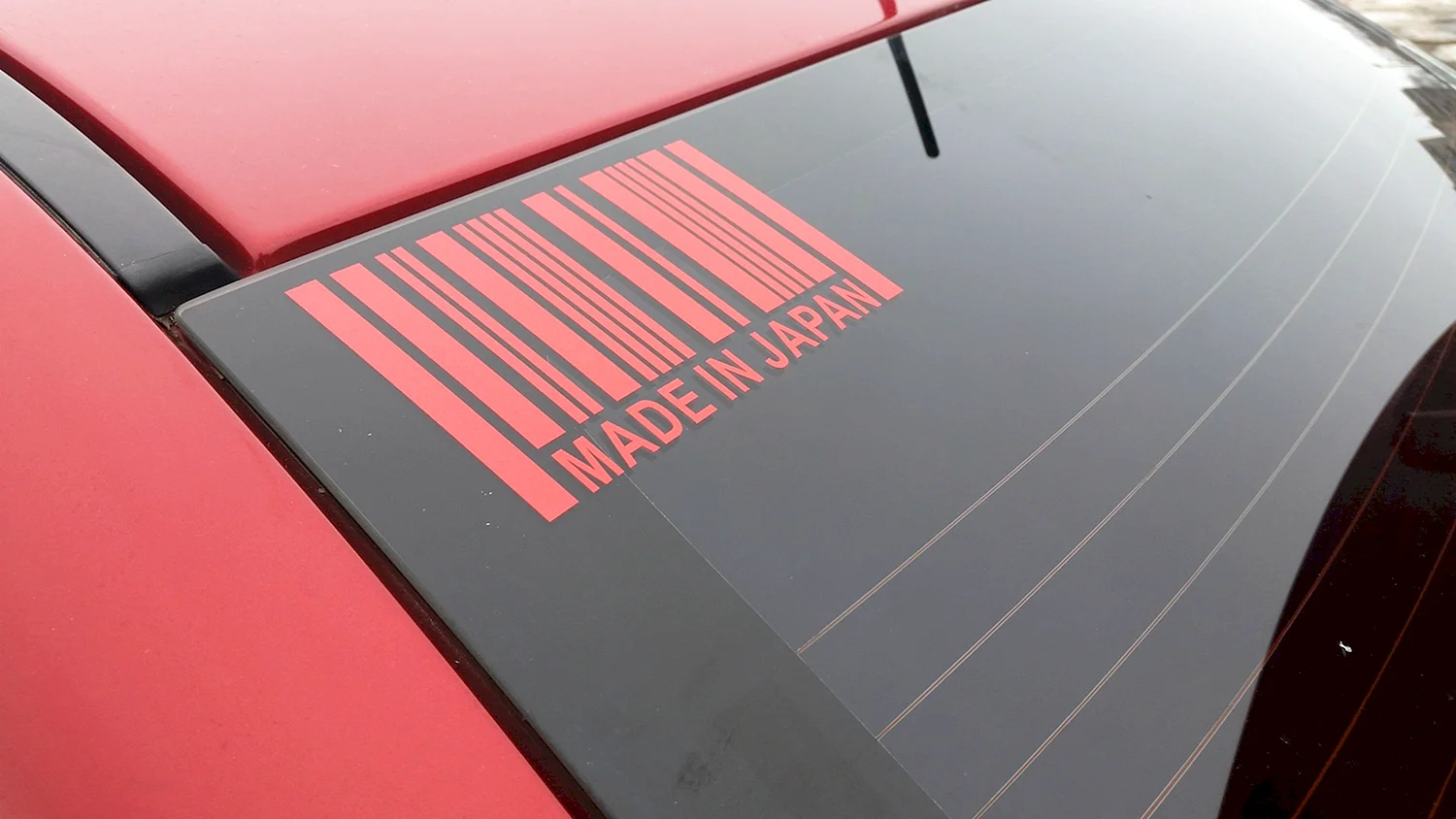 Наклейка Mitsubishi Lancer x