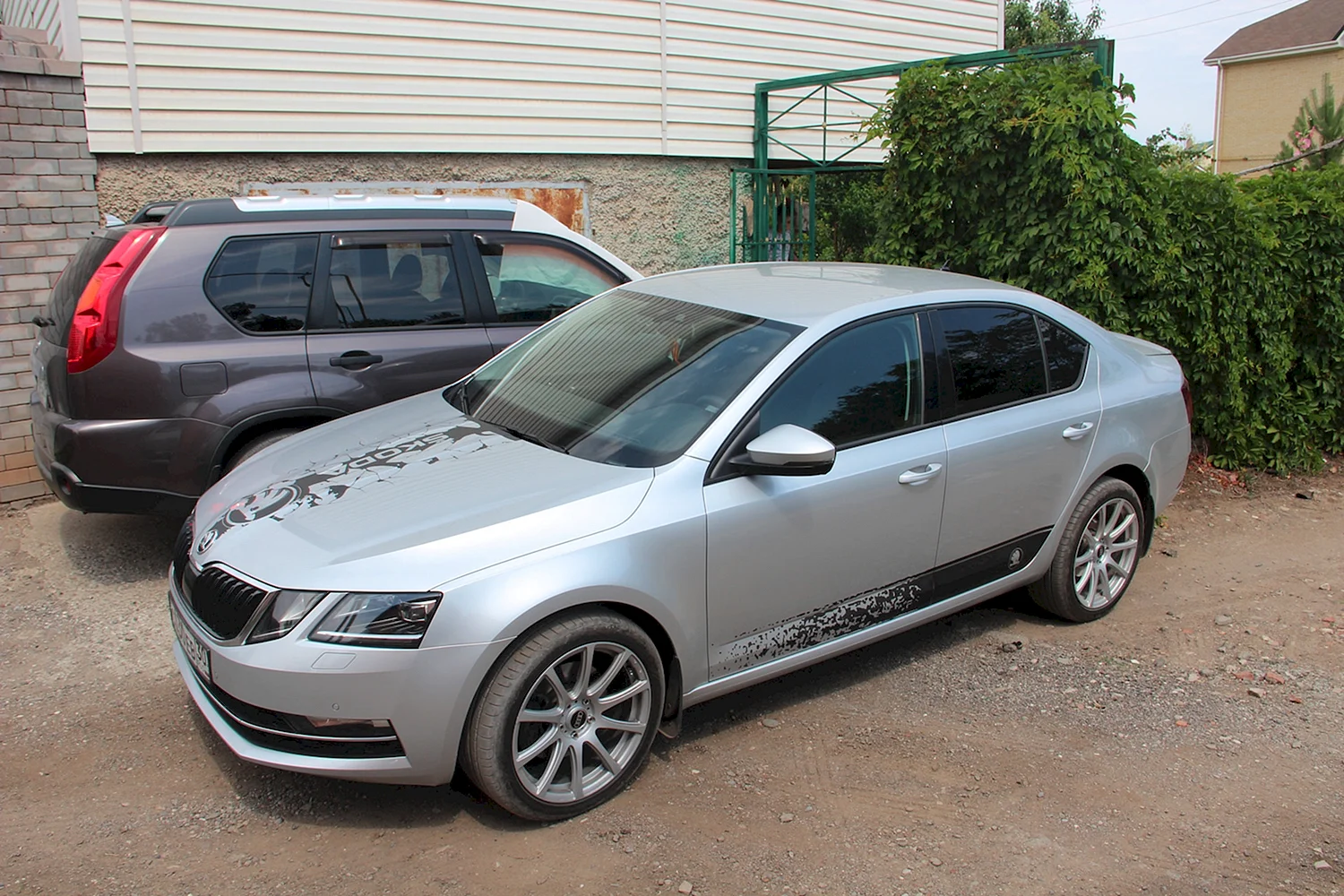 Наклейка Skoda Octavia a7