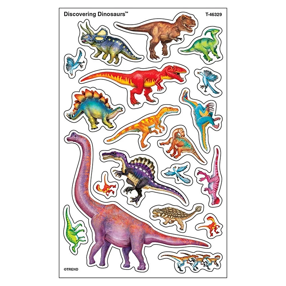 Наклейка (стикер) динозавры