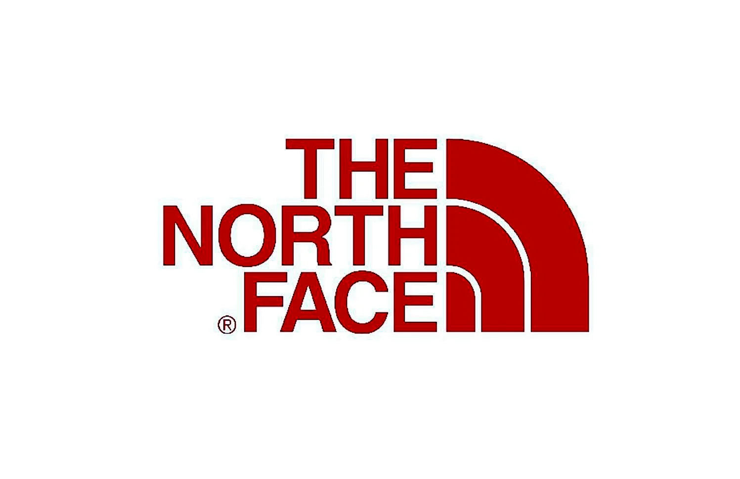 Наклейка the North face