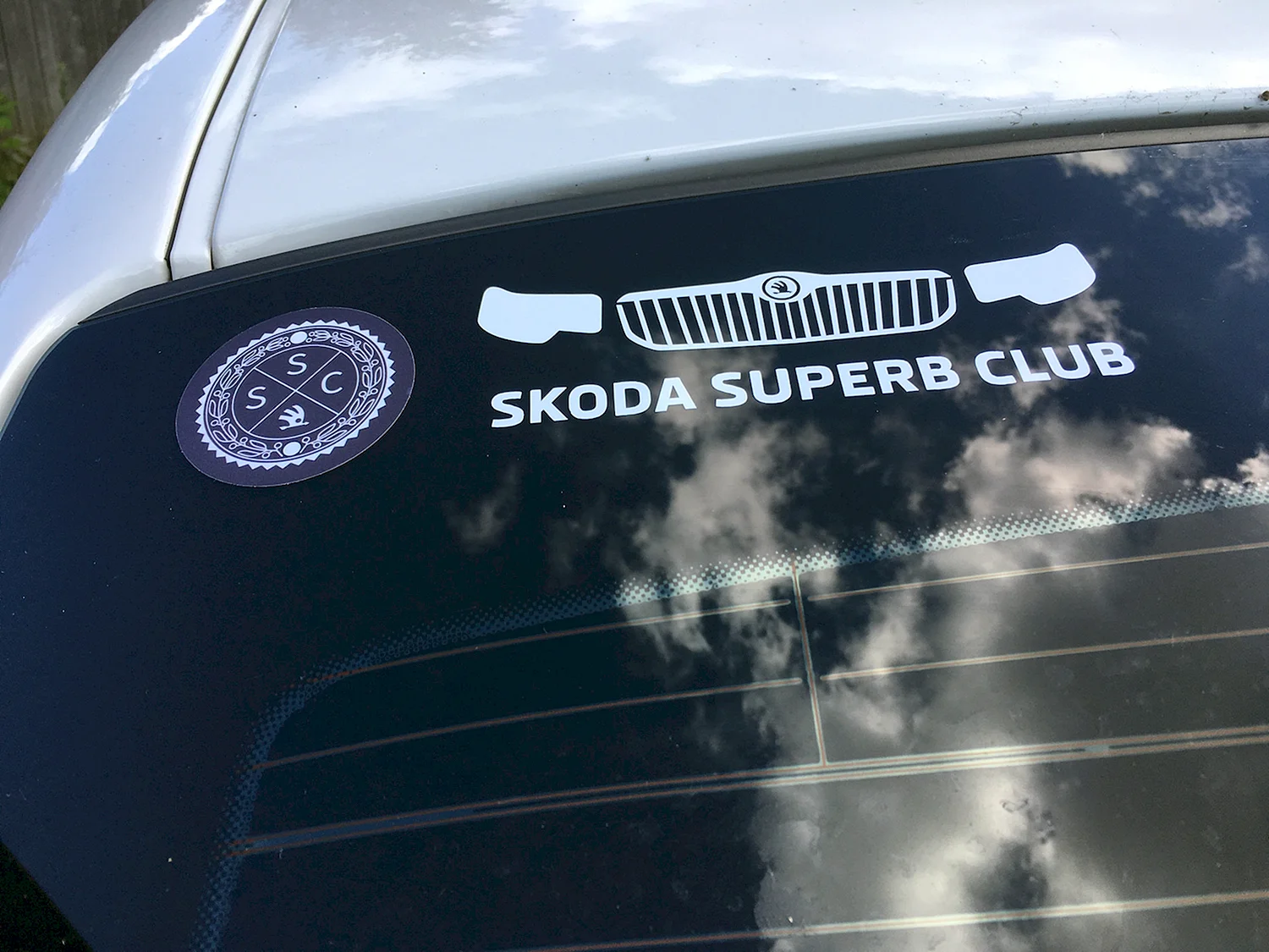 Наклейки на авто Skoda