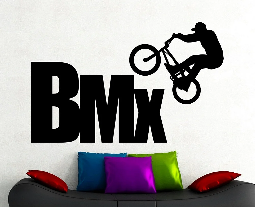 Наклейки на BMX