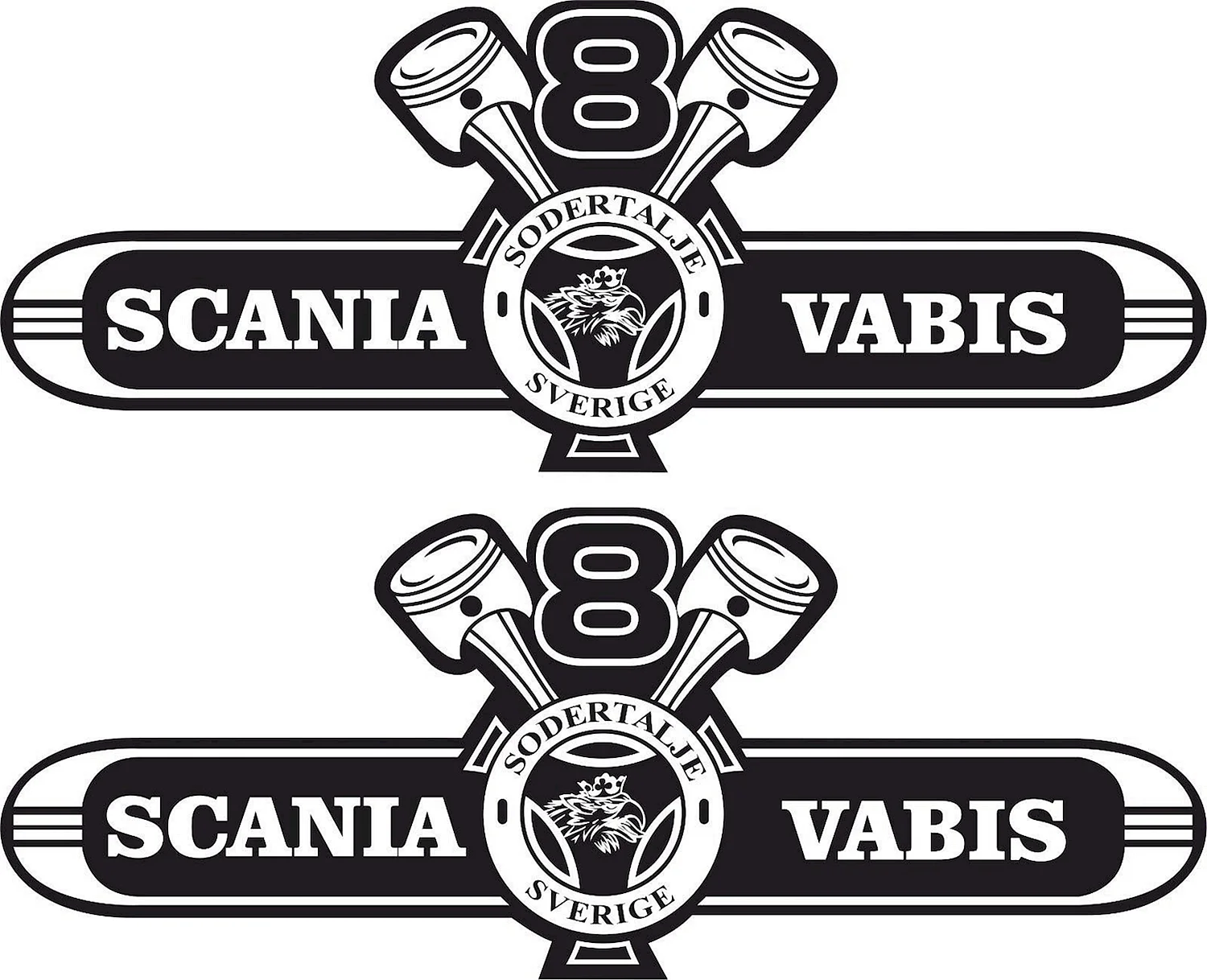 Наклейки Scania Vabis
