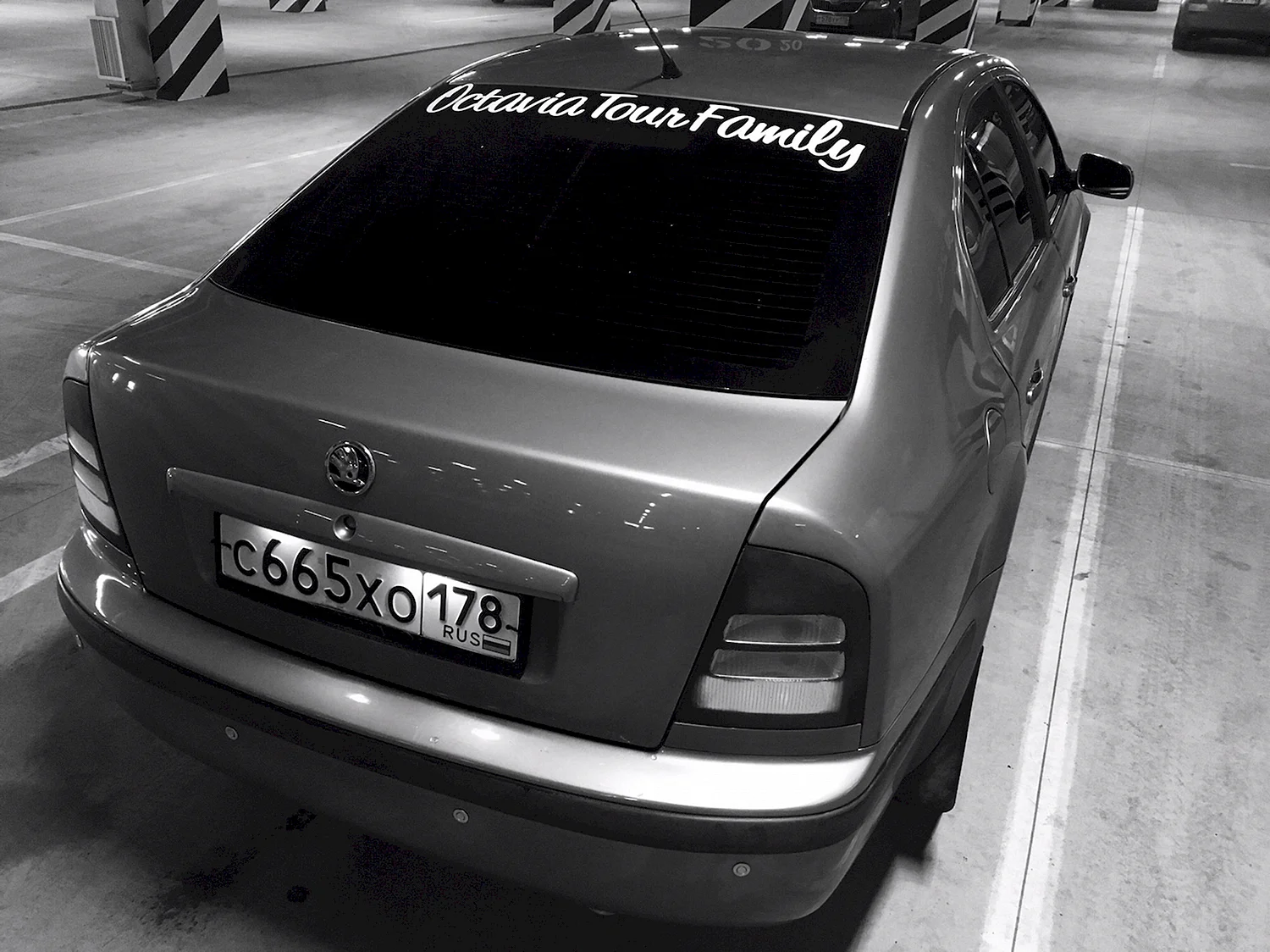Наклейки Skoda Octavia