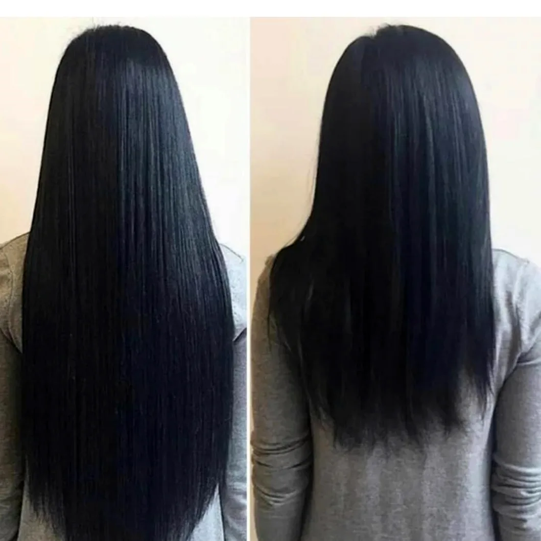Наращивание волос черные