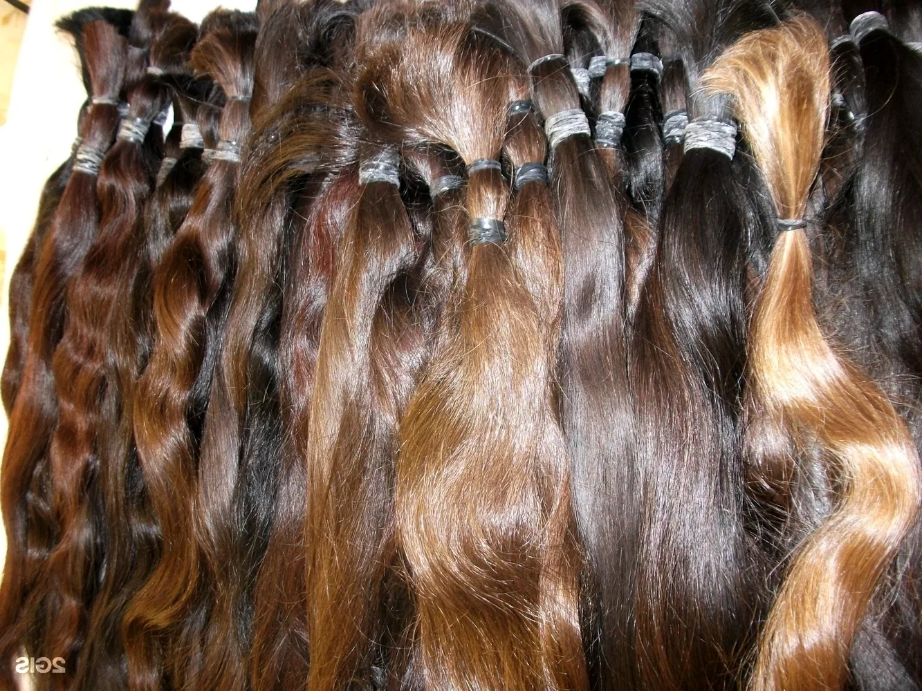 Нарощенные славянские волосы