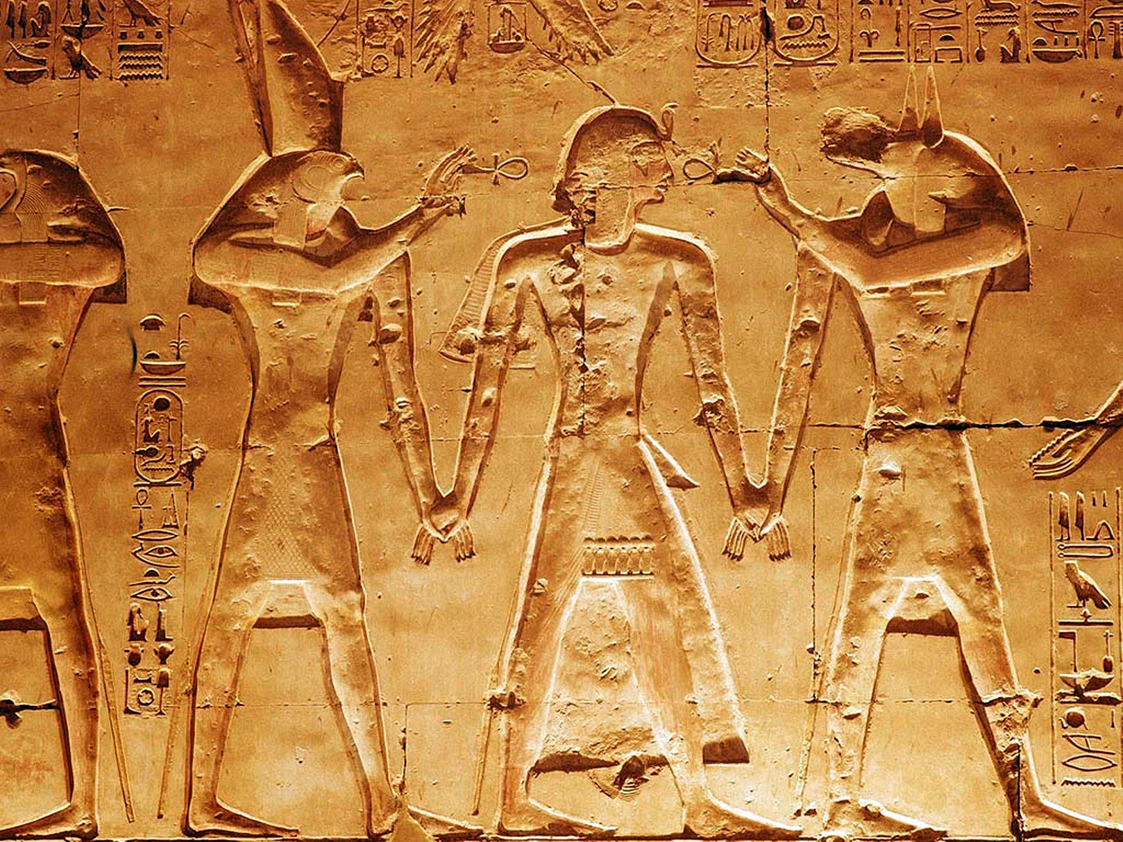 Наскальные рисунки Египе